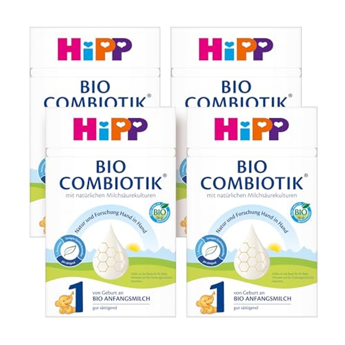 HiPP 1 biologische combiotiek (4 x 600 g) – HiPP