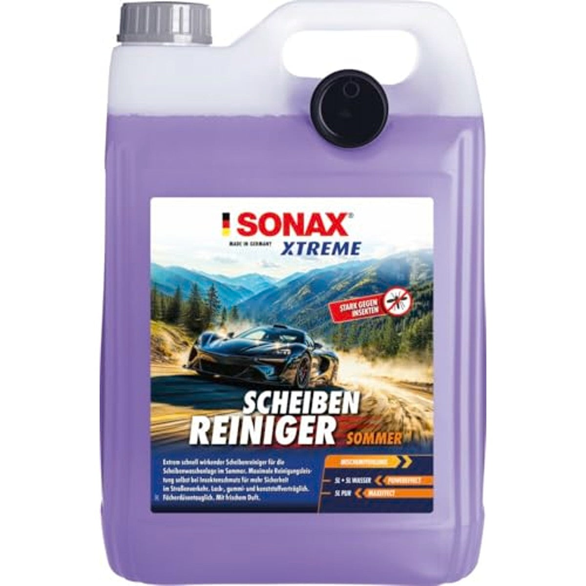 SONAX XTREME ruitenreiniger zomer gebruiksklaar 5 liter – SONAX