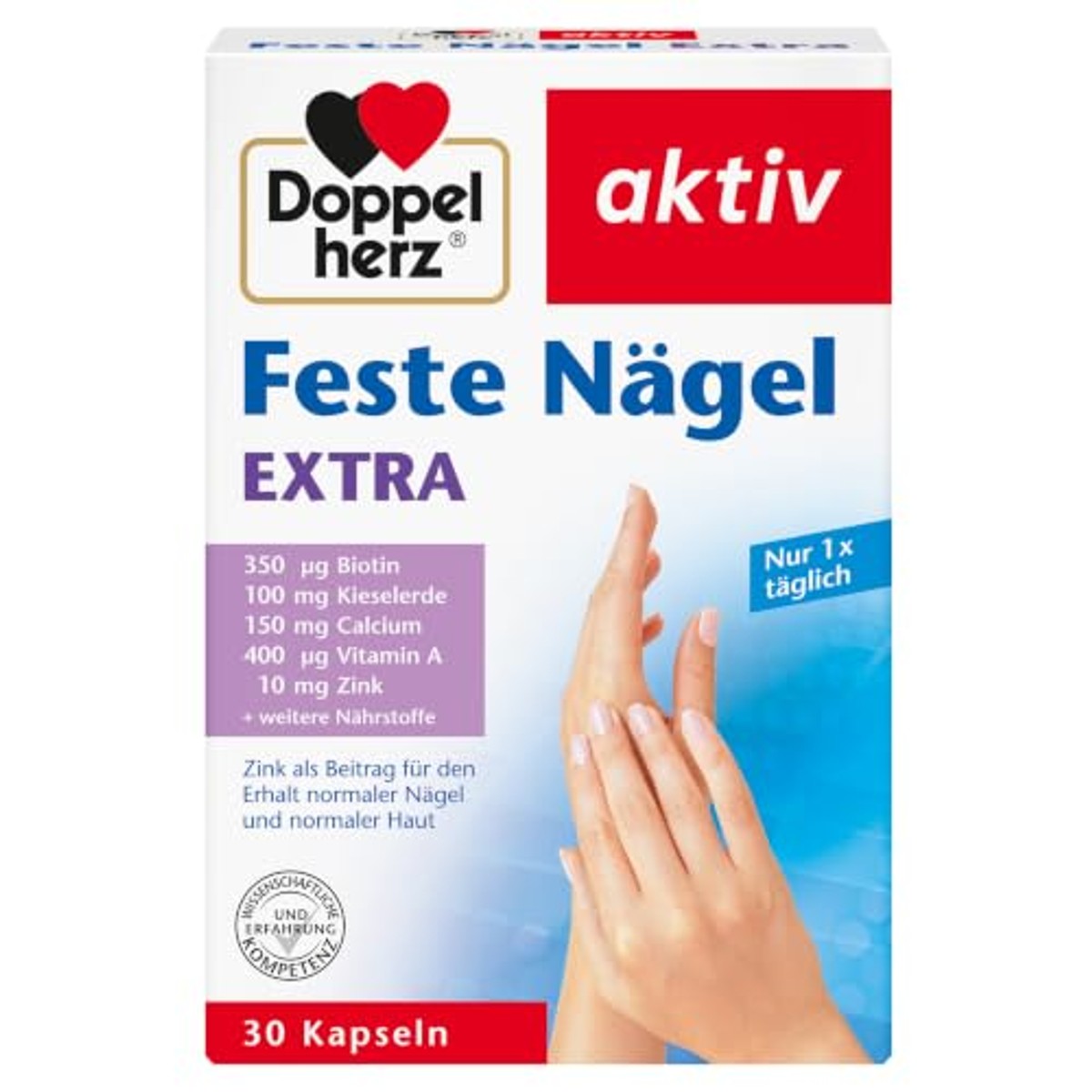 Doppelherz Extra Vaste Nagels Voedingssupplement 30 Capsules - 6-pack