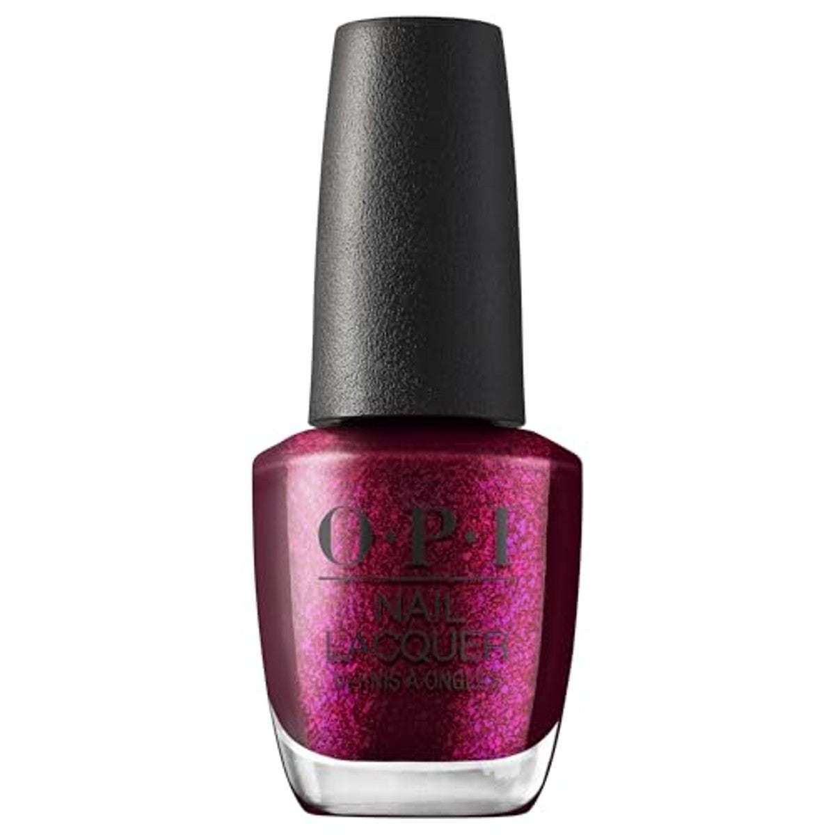 OPI Nail Lacquer Klassieke Nagellak Bordeauxrood met Glitter 15 ml