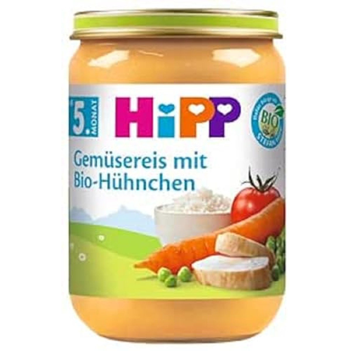 HiPP Groenteijs met biologische kip 6 x 190 g – HiPP