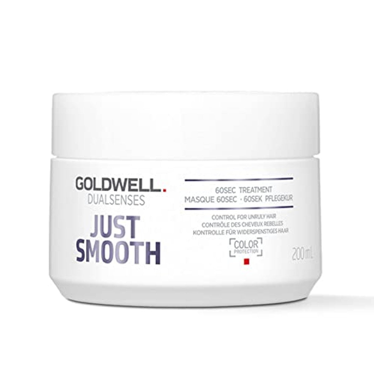 Goldwell Dualsenses Just Smooth 60 Seconden Kuur voor Weerbarstig en Onrustig Haar 200 ml - 3-pack