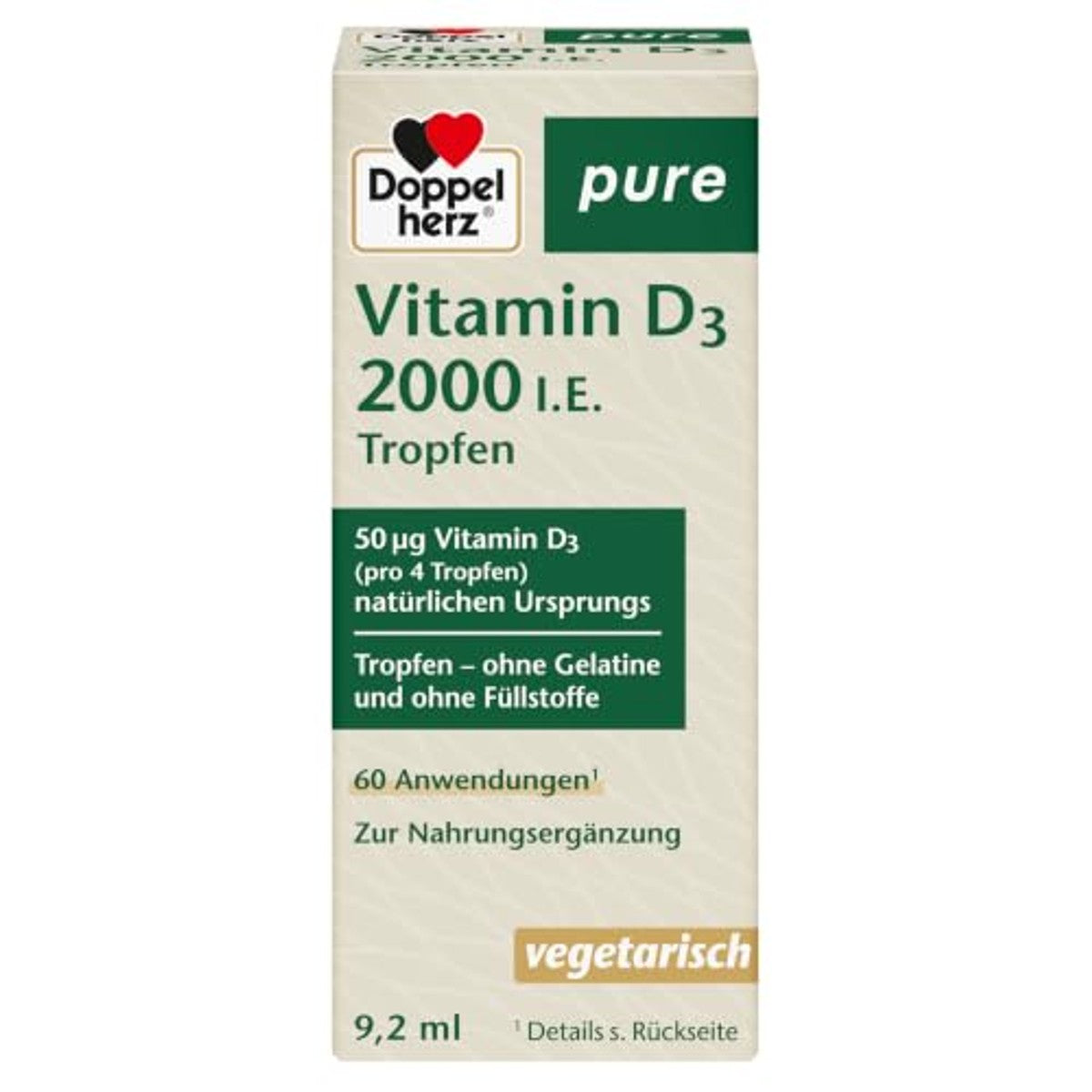 Doppelherz Pure vitamine D3 druppels – Doppelherz