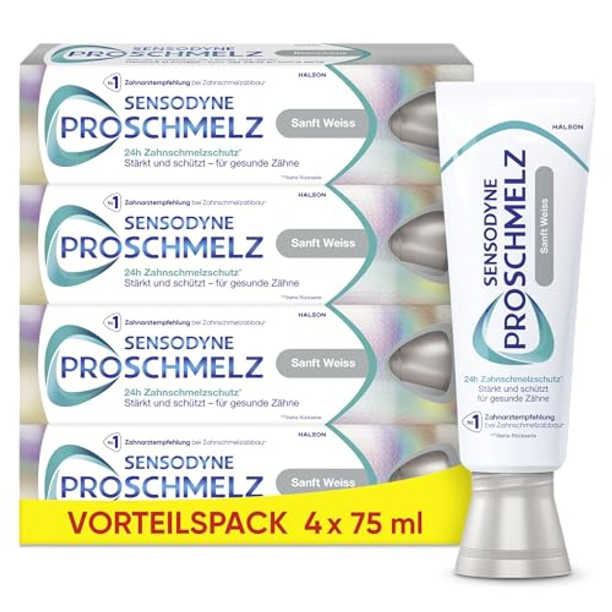 PROSCHMELZ Sensodyne ProSchmelz Sanft Weiss 4x75ml – Sensodyne