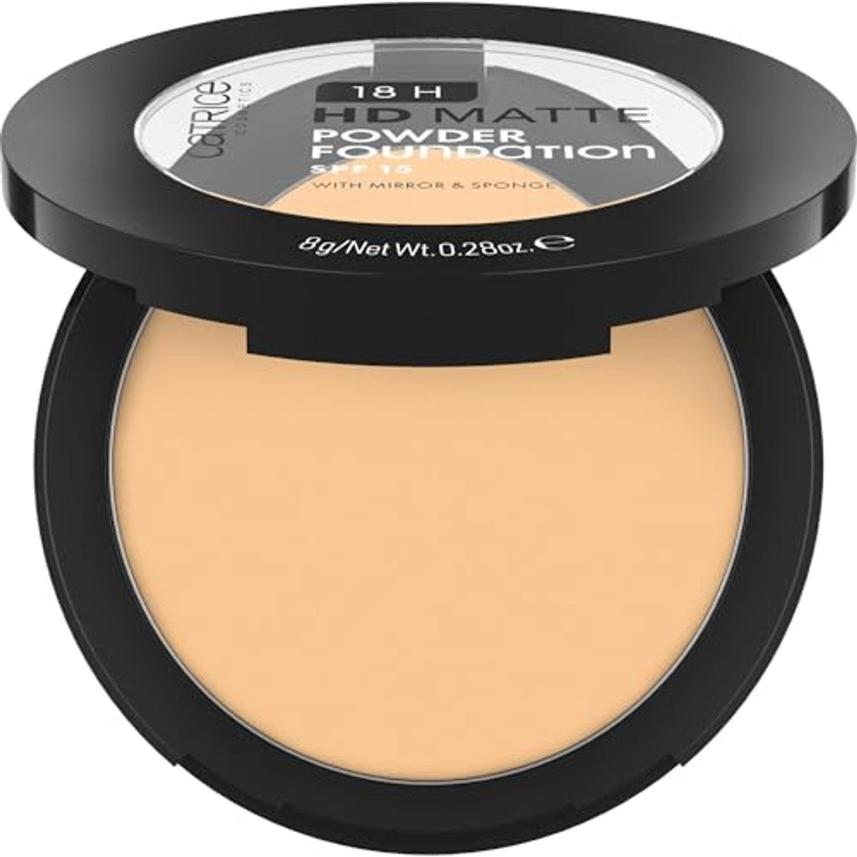 Catrice 18H HD Matte Powder Foundation 030W nude 8 g - 3-pack