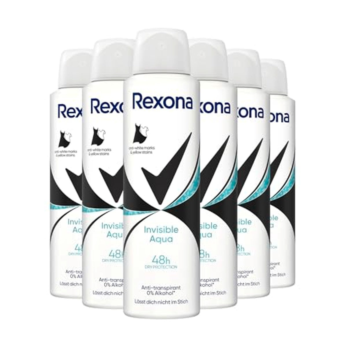 Rexona Invisible Aqua deodorantspray - 3-pack