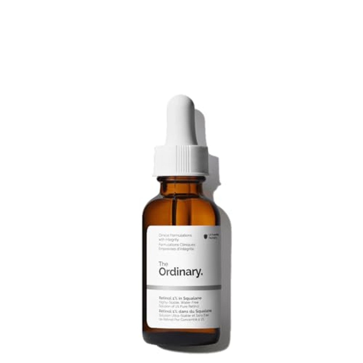 The Ordinary Retinol 1% in squalane, zeer effectief retinolserum voor anti-aging verzorging en gladmaking van de huid, 30 ml