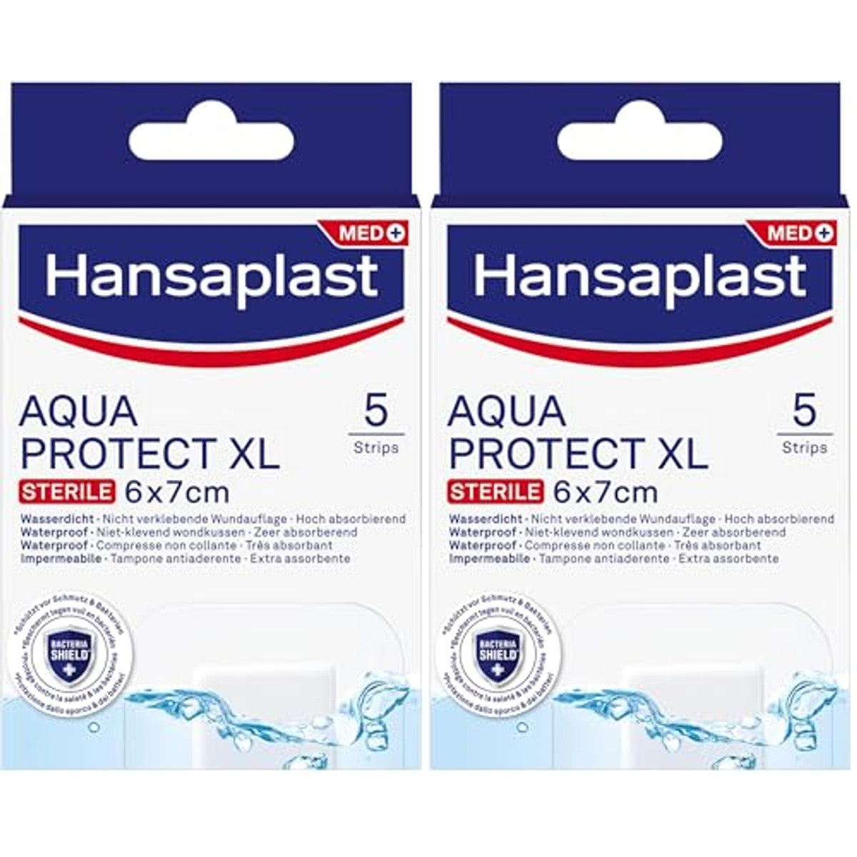Hansaplast Aqua Protect XL eilandpleisters 5 stuks (verpakking van 2) – Elastoplast
