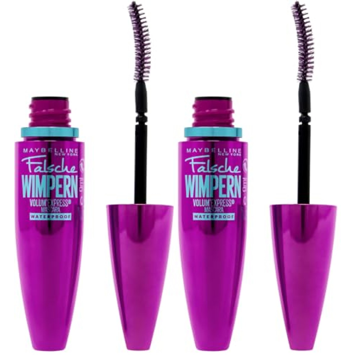 MAYBELLINE Volum' Express Mascara Very Black 2 x 11 ml - 3 stuks