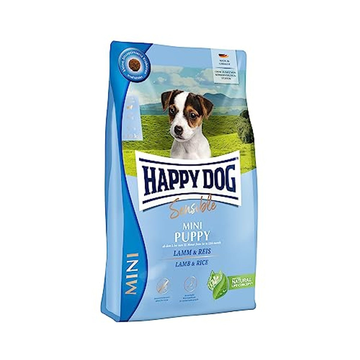 Happy Dog Sensible Mini Puppy droogvoer hond 800g - 3-pack