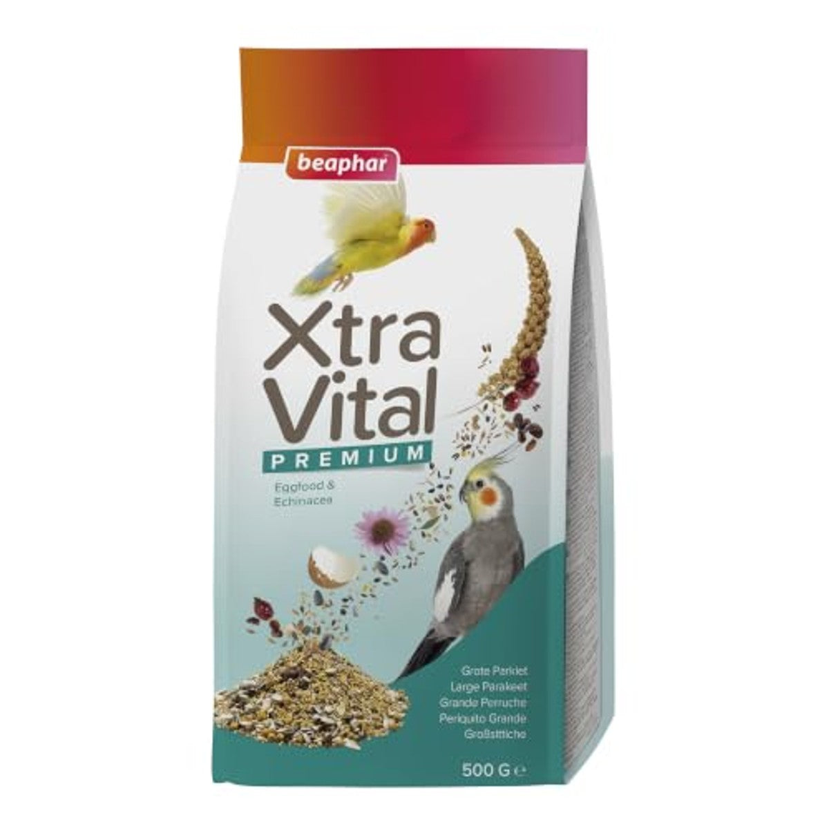 Beaphar XtraVital premium voedsel grote parkieten 500 g – foto 2