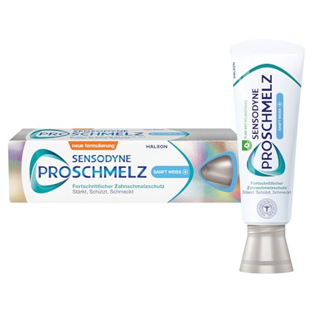 Sensodyne ProSchmelz Zacht Wit tandpasta 3 x 75 ml - Voordeelverpakking