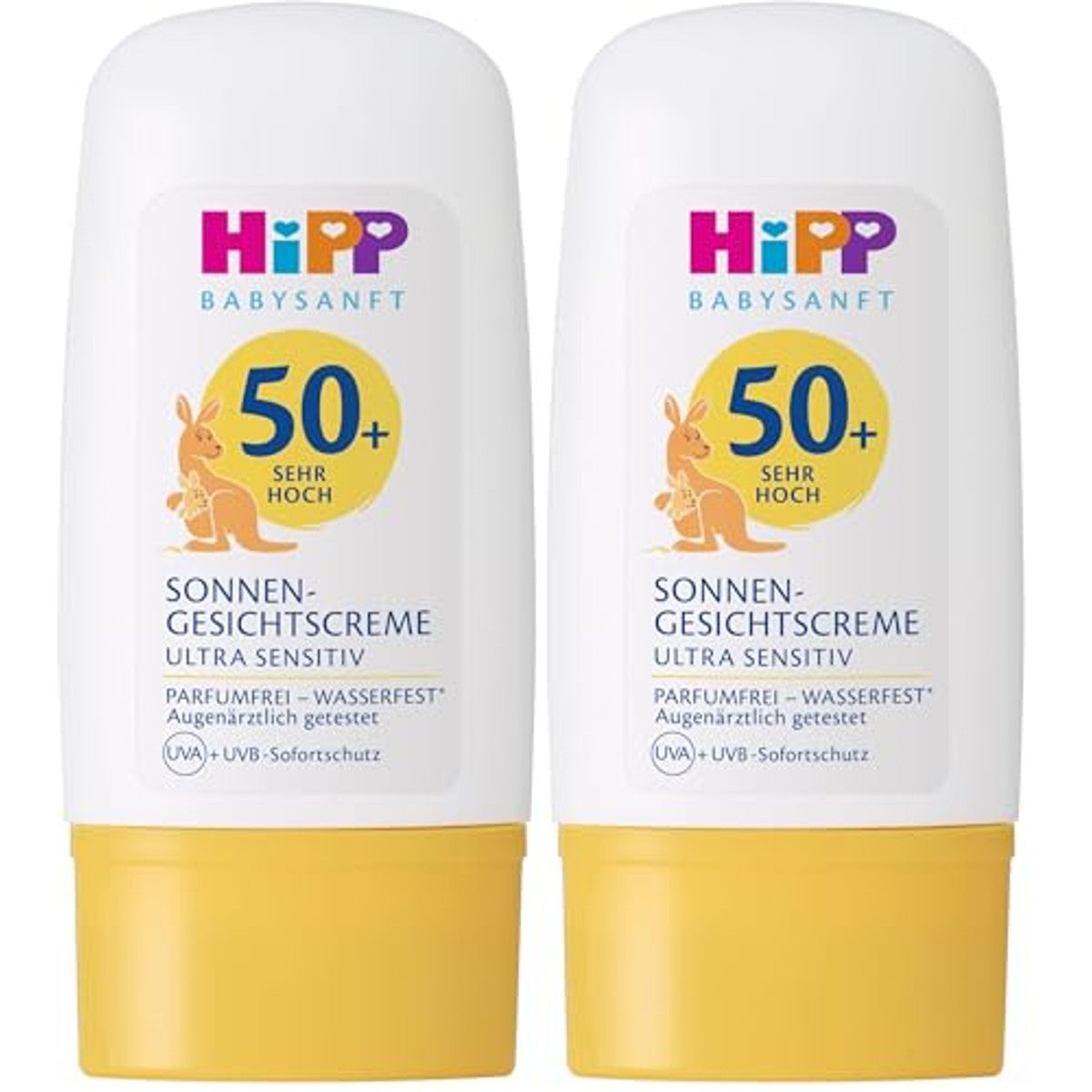 Hipp Babysanft gezichtscrème SPF 50+ 30 ml (verpakking van 2) – Hipp Babysanft