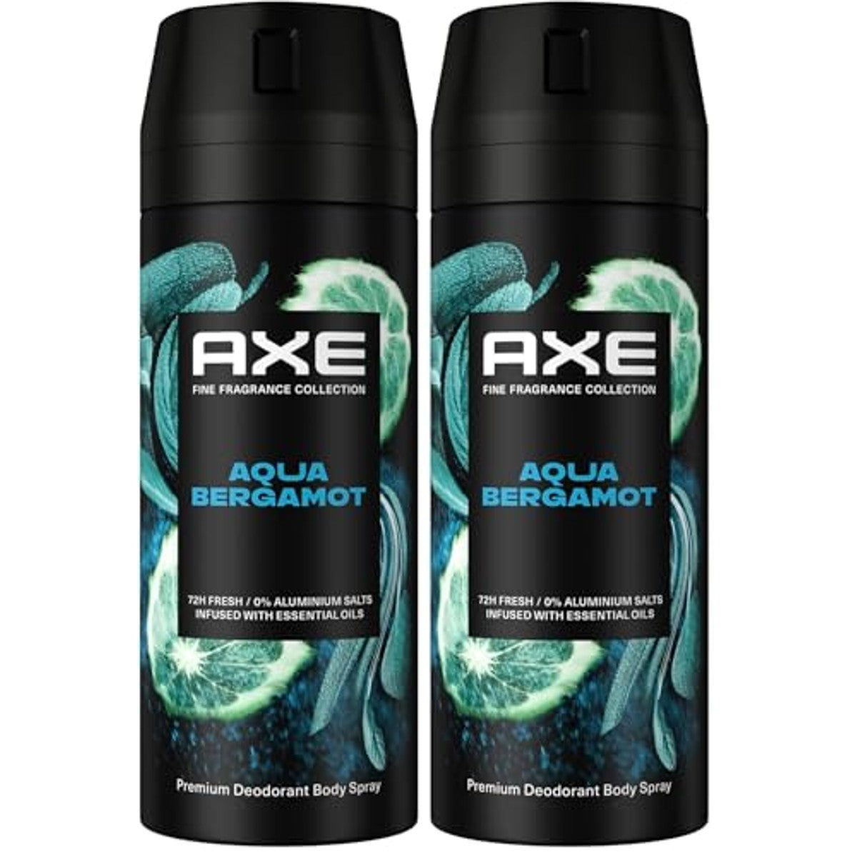 Axe Premium Aqua Bergamot bodyspray 150 ml (verpakking van 2) – Axe