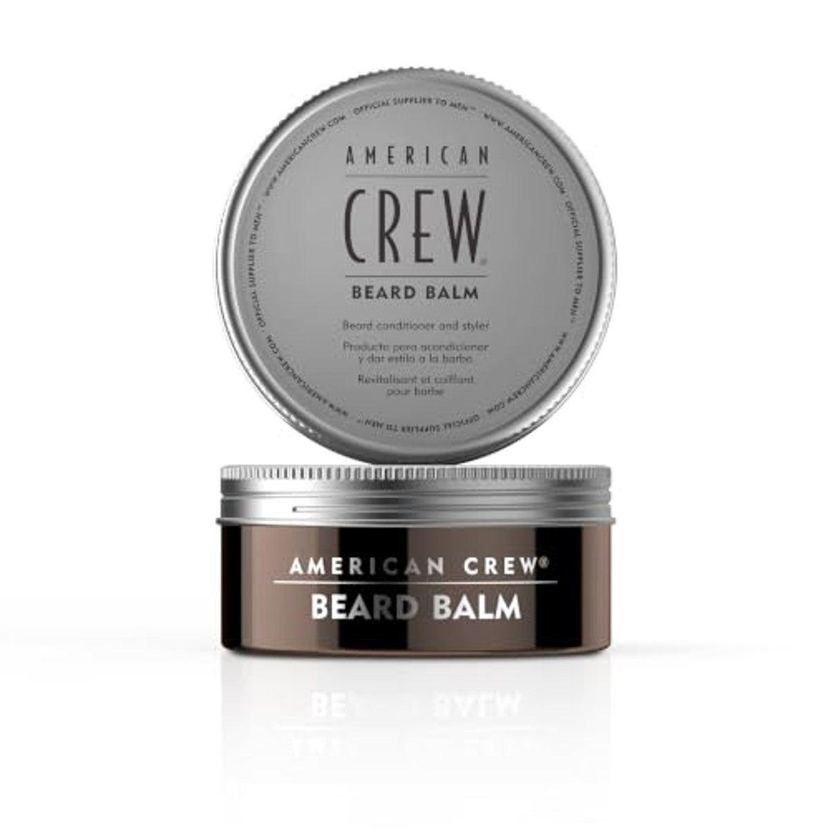 American Crew Beard Balm Baardbalsem voor Verzorgde en Flexibele Styling 60 g - 6-pack
