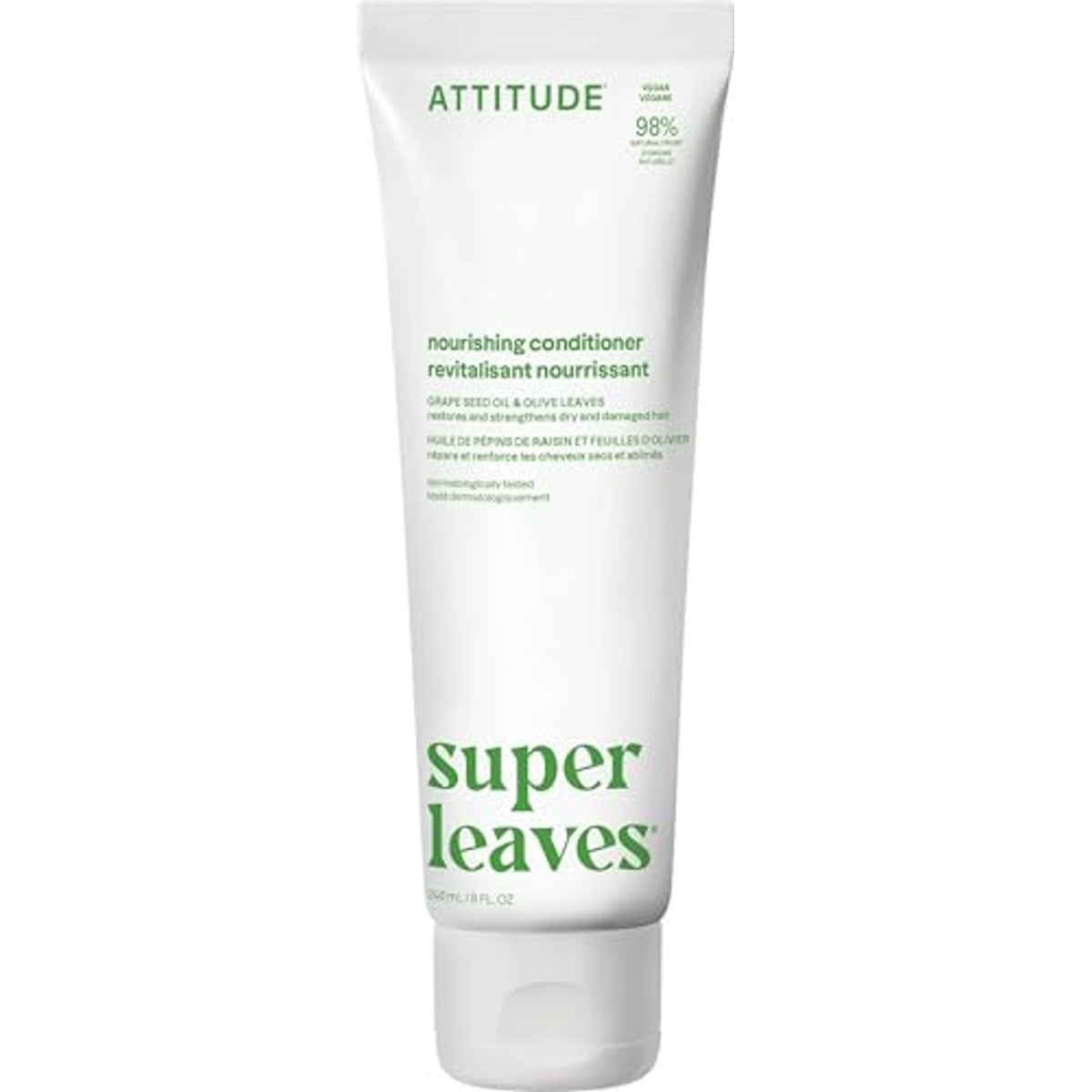 Attitude Voedende Haarconditioner Grapeseedolie en Olijfbladeren 240 ml - 6-pack
