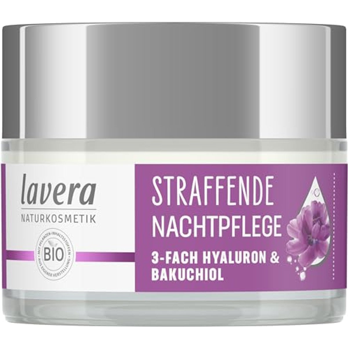 lavera Verstevigende nachtverzorging 3 x 50 ml - Voordeelverpakking