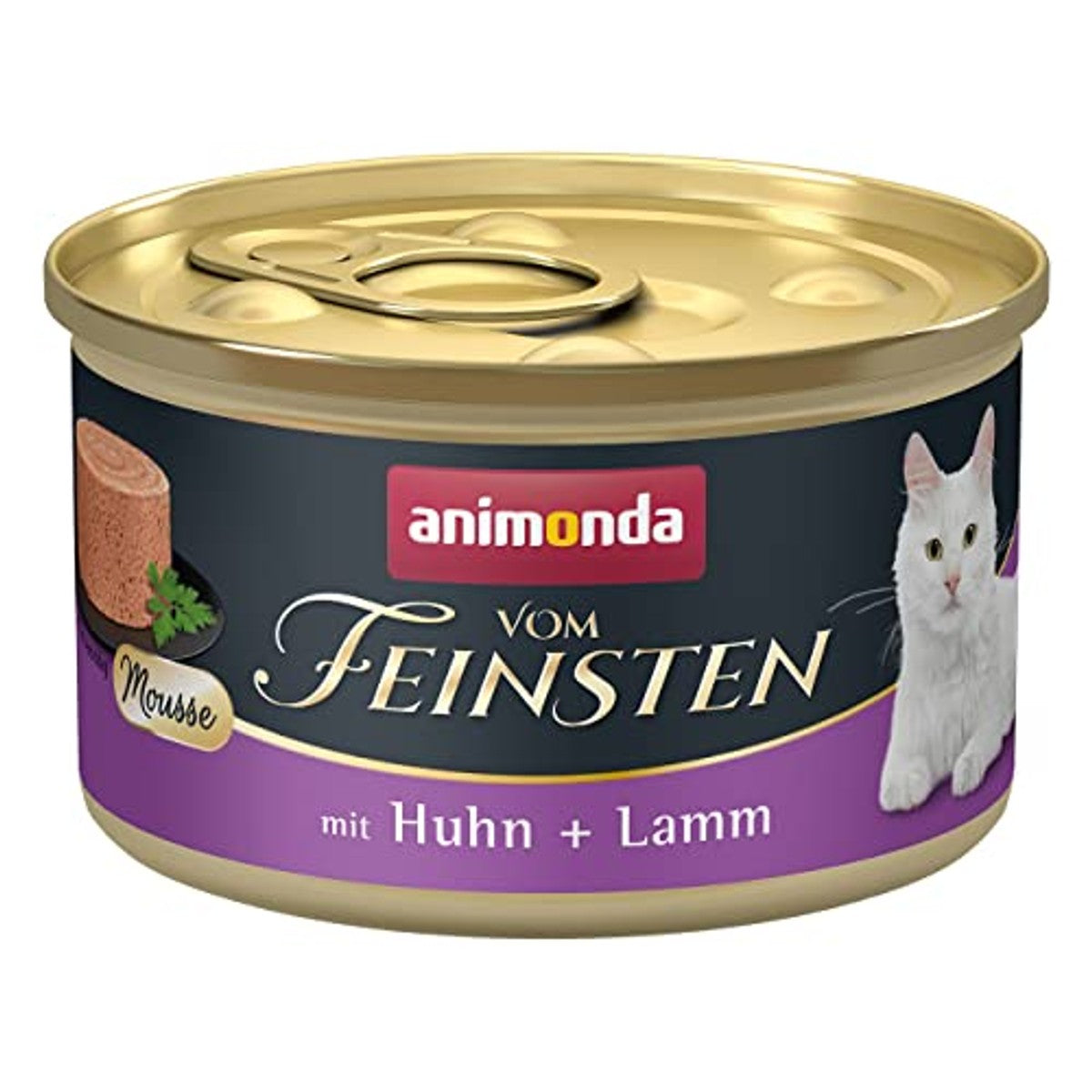 Animonda Vom Feinsten Mousse natvoer kattenvoer Kip + Lam 12 x 85 g - 6-pack