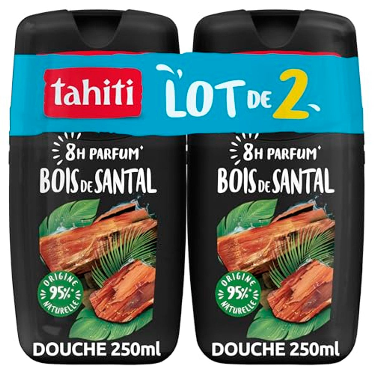 TAHITI Douchegel Sandelhout x 2 3 x 250 ml - Voordeelverpakking