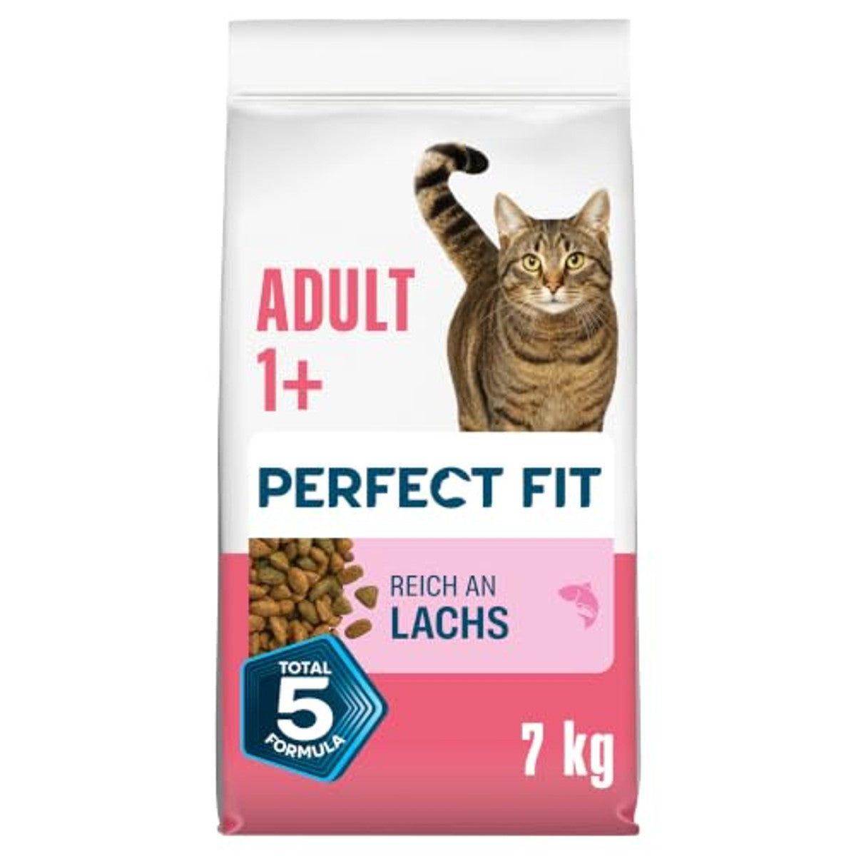 Perfect Fit Volwassen droogvoer kat zalm 1 x 7 kg - 3-pack