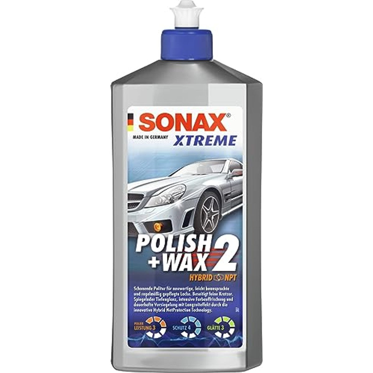 SONAX XTREME Polish+Wax 2 Hybrid NPT 500 ml – SONAX