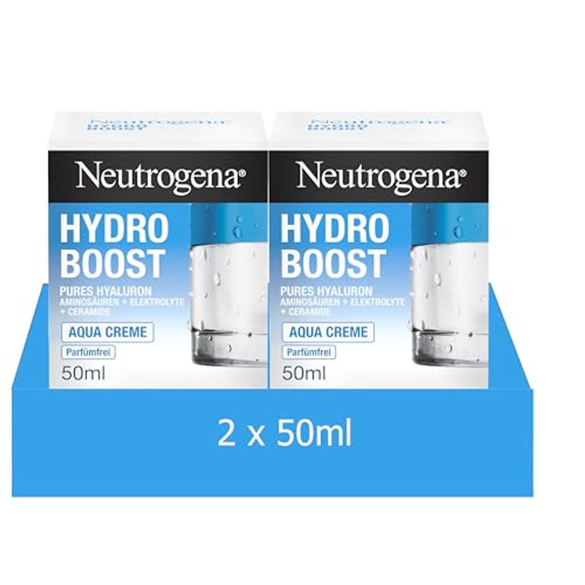 Neutrogena Hydro Boost Aqua Crème parfumvrij 2 x 50 ml – Neutrogena