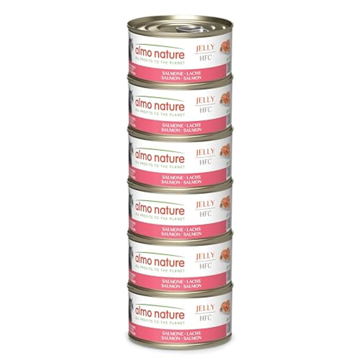 Almo Nature HFC Jelly Natvoer Zalm 6 x 70 g - 6-pack