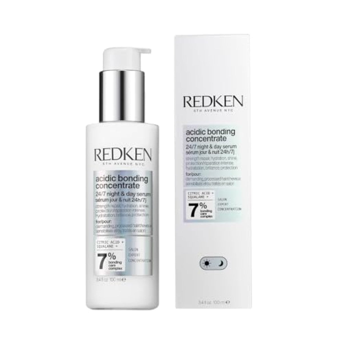 Redken Acidic Bonding Concentrate 24/7 Dag- en Nachtserum 100 ml - 6-pack