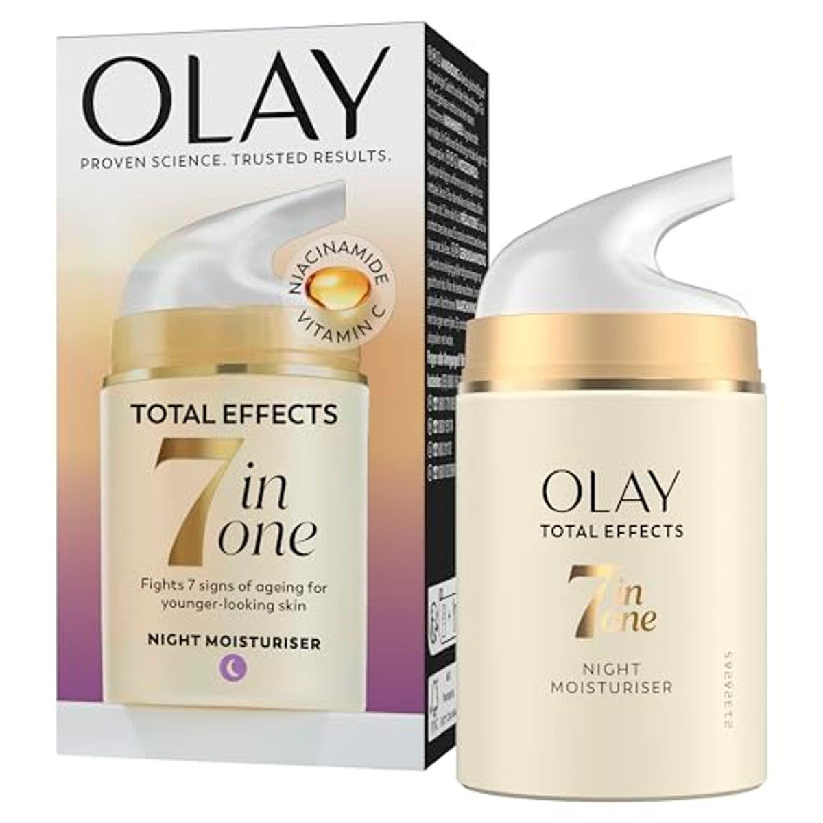 Olay Total Effects 7-in-1 nachtcrème 3 x 50 ml - Voordeelverpakking