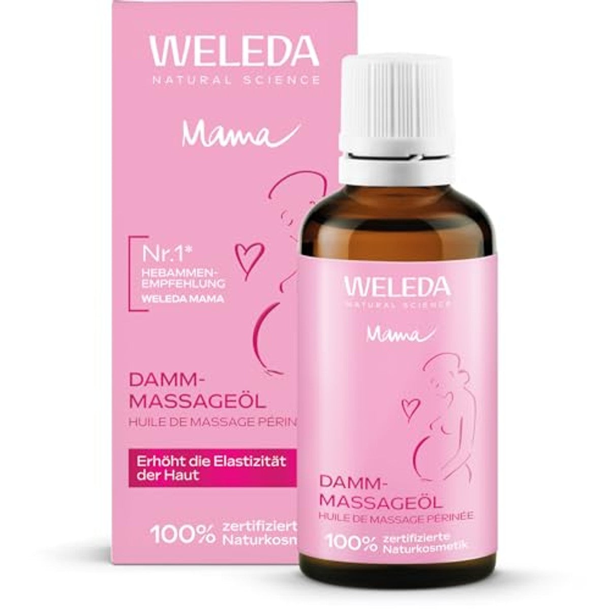 Weleda Mama Perineum Massageolie 50 ml Zwangerschap