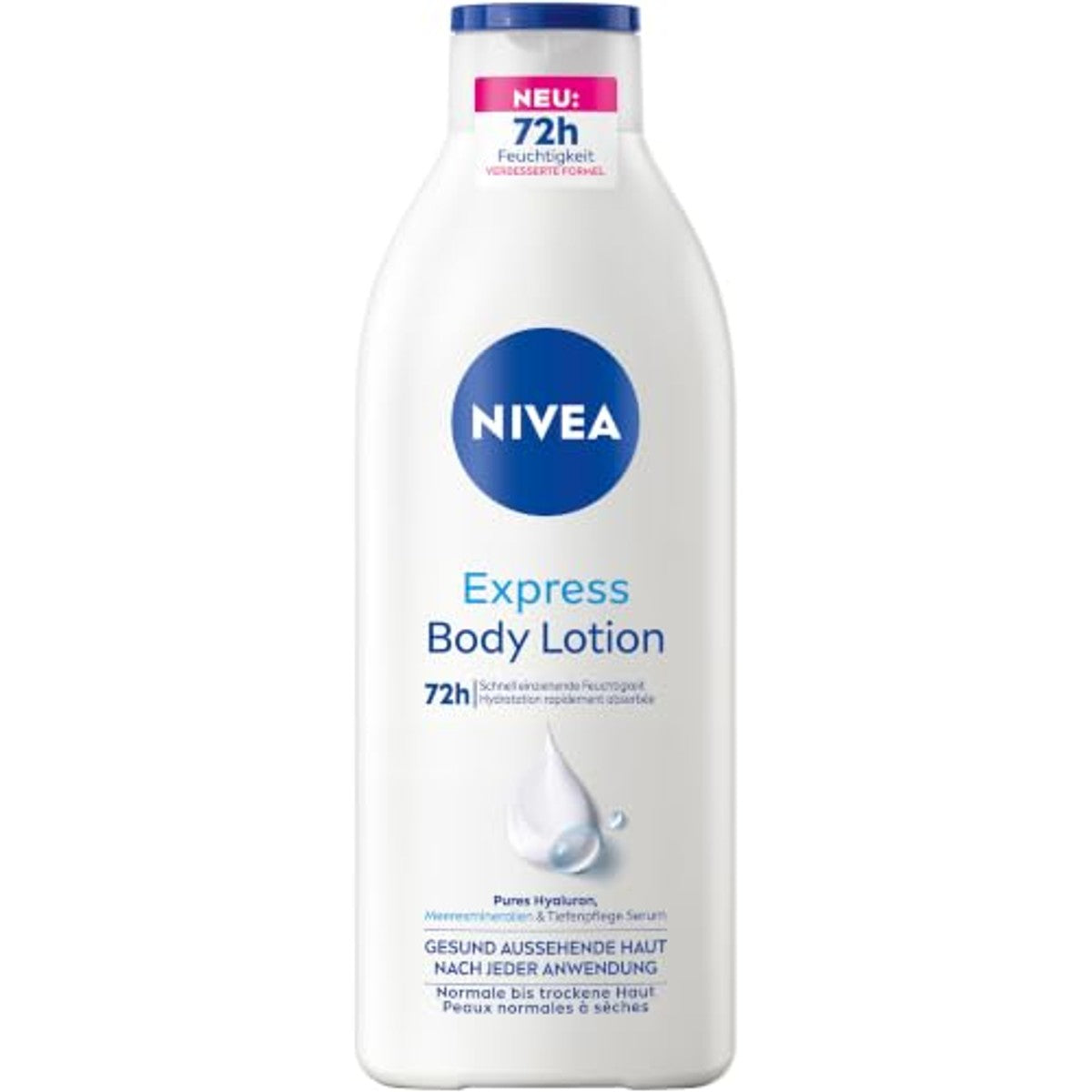 NIVEA Express Body Lotion 6 x 400 ml - Voordeelverpakking