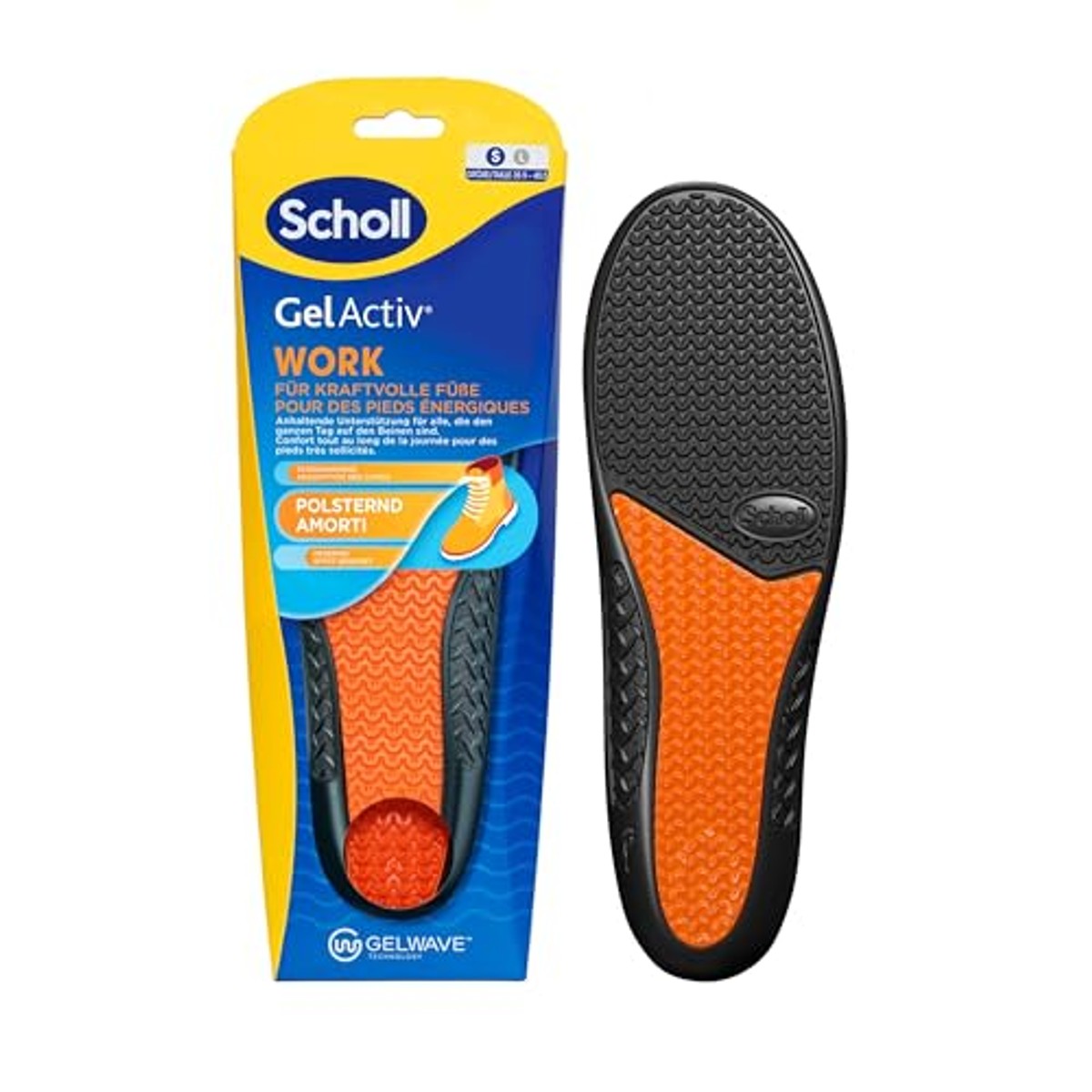 Dr. Scholl's GelActiv Work Inlegzolen 35,5-40,5 1 paar gelzolen - 3-pack