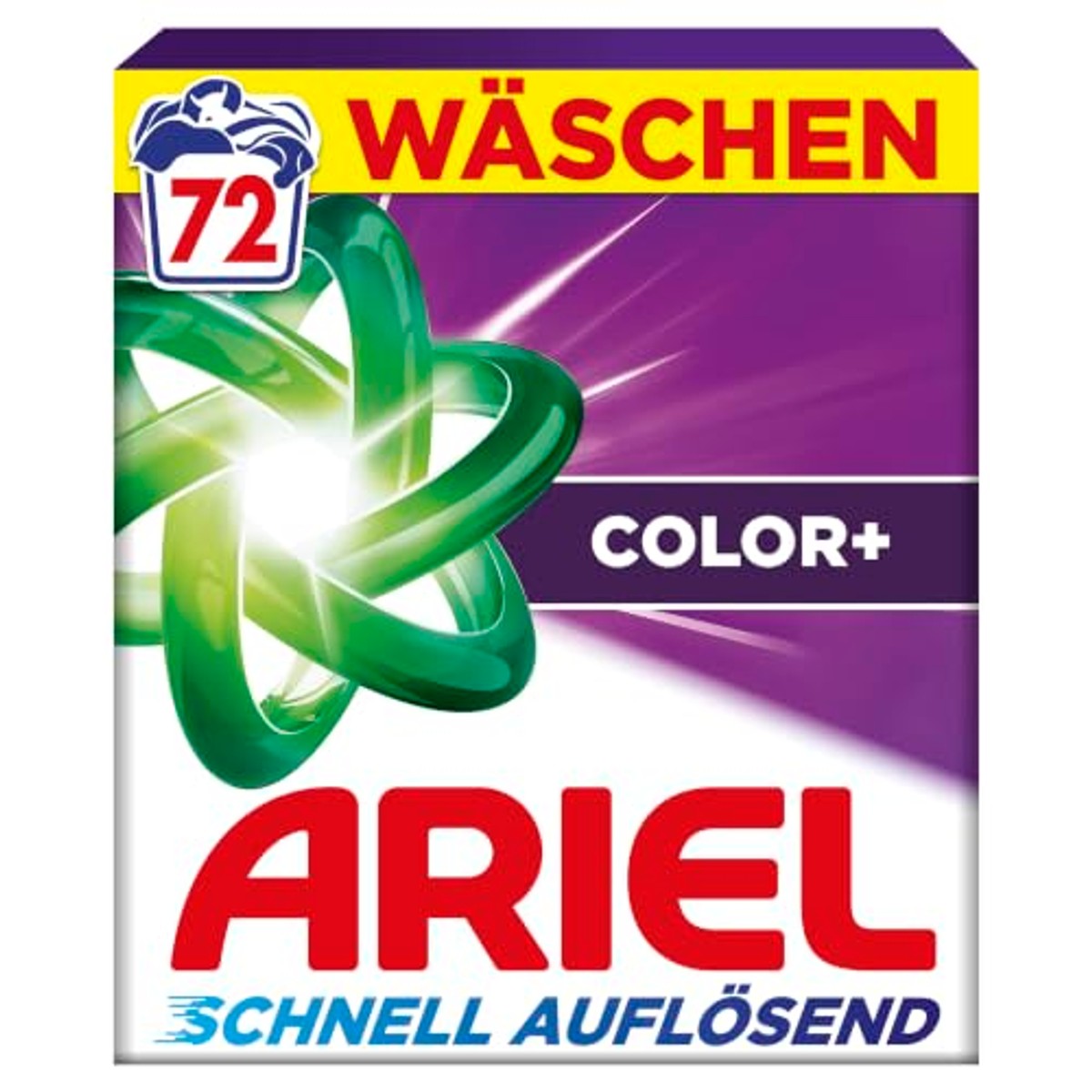 Ariel Waspoeder Color+, 72 wasbeurten – Ariel