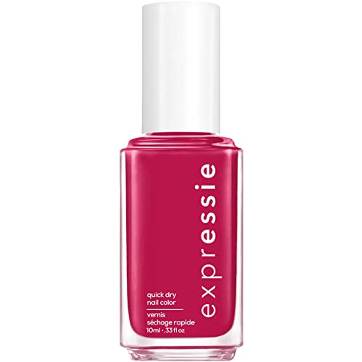 Essie Expressie sneldrogende nagellak in rood, nr. 490 spray it to say it, veganistische formule zonder ingrediënten van dierlijke oorsprong – essie