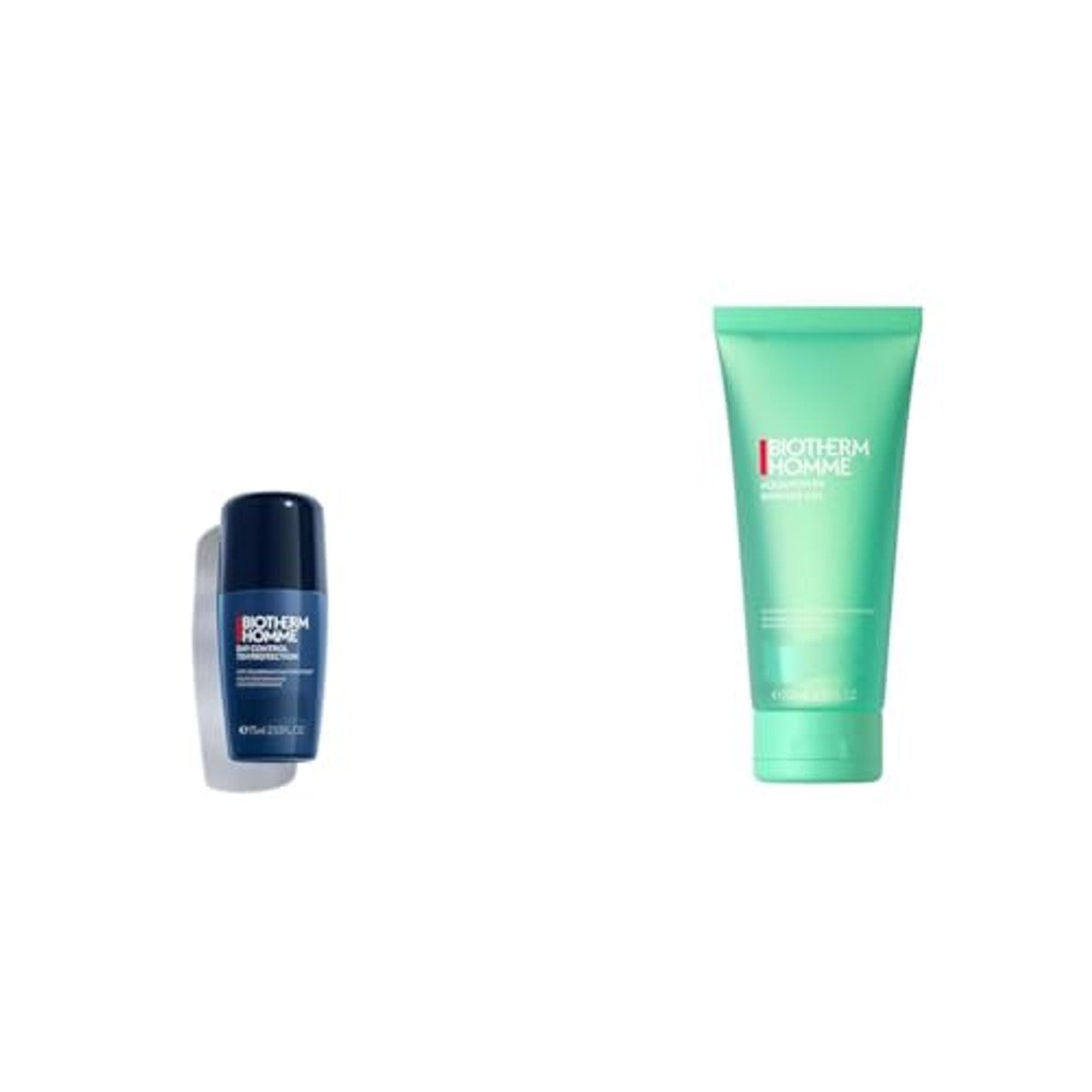Biotherm Homme Onderhoudsset Day Control 72H Deodorant Roll-On 75 ml & Aquapower Shower Gel 200 ml