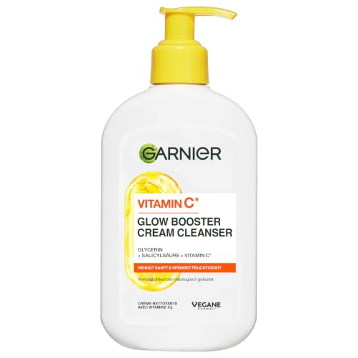 Garnier SkinActive Glow Booster Cream Cleanser Vitamine C 250 ml – Garnier
