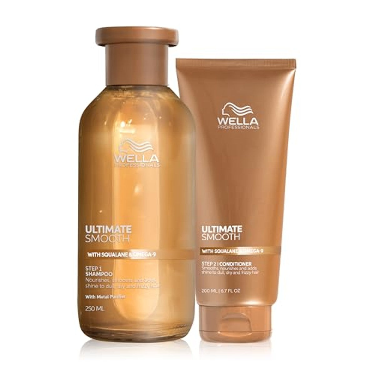 Wella Professionals Ultimate Smooth Bundle 250 ml + 6 x 200 ml - Voordeelverpakking