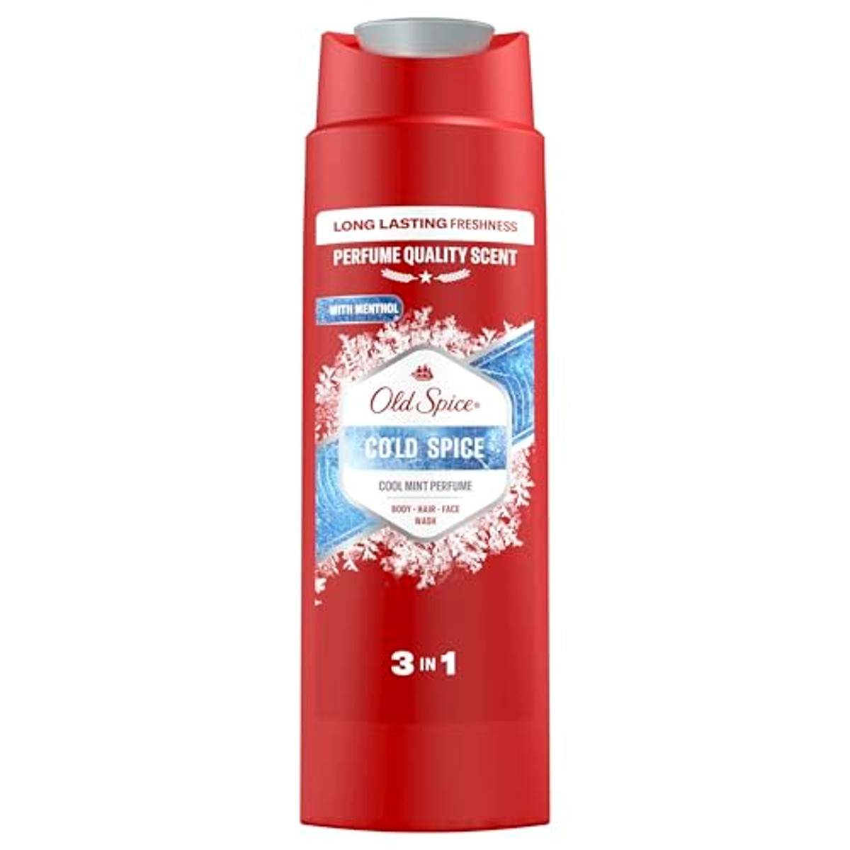 Old Spice Cold Spice douchegel en shampoo voor heren 3 x 250 ml - Voordeelverpakking