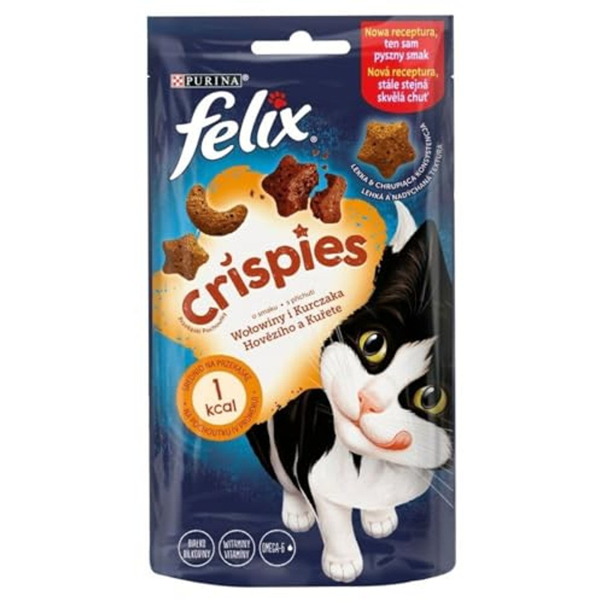 NESTLE POLSKA Delicia Felix Crispies Droogvoer 3 x 45 g - Voordeelverpakking