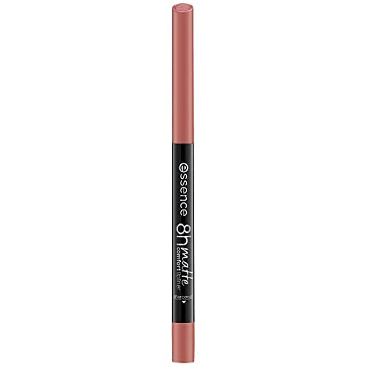 Essence 8h MATTE Comfort lipliner, nr. 04, nude, langhoudend, direct resultaat, mat, veganistisch, waterbestendig, zonder conserveringsmiddelen, zonder parabenen, per stuk verpakt (0,3 g) – Essence Cosmetics