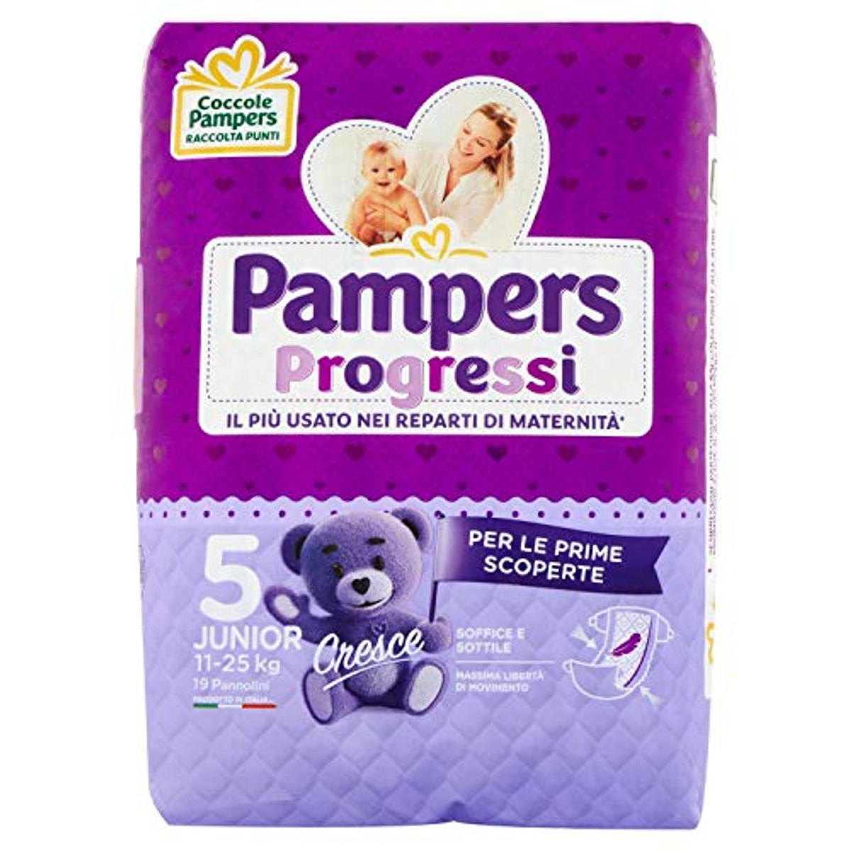 Pampers Progressi Maxi Maat 5 11-25 kg 19 stuks – Pampers