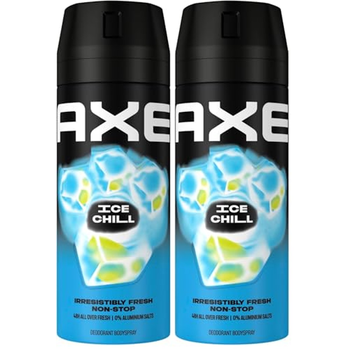 Axe Bodyspray Ice Chill Deodorant zonder aluminium 150 ml (2 stuks) – Axe