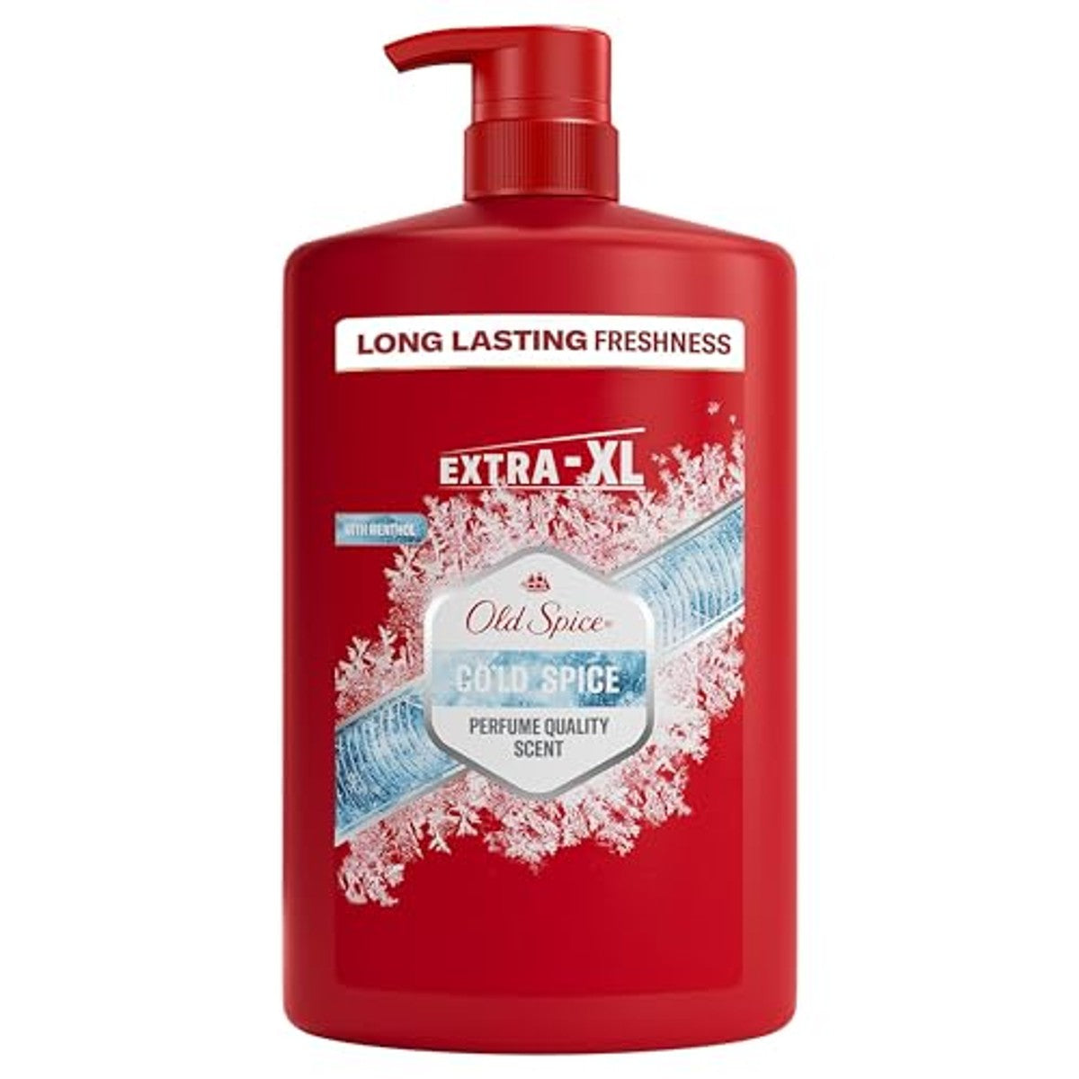 Old Spice Cold Spice douchegel & shampoo voor heren 3 x 1000 ml - Voordeelverpakking