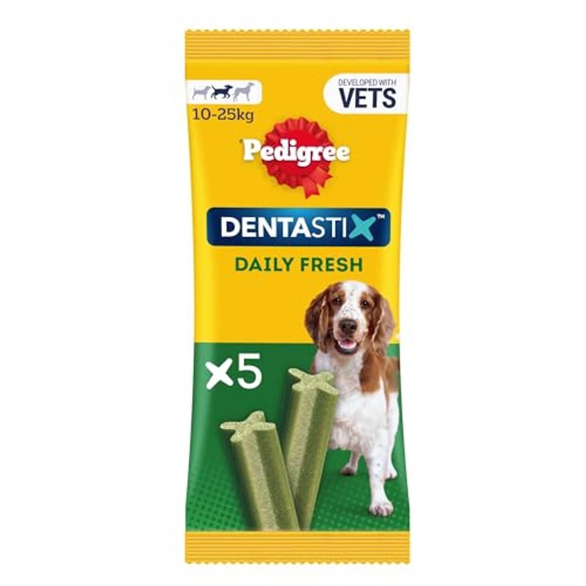 Pedigree Dentastix Fresh hondensnack middelgrote hond 14 x 5 stuks - 3-pack