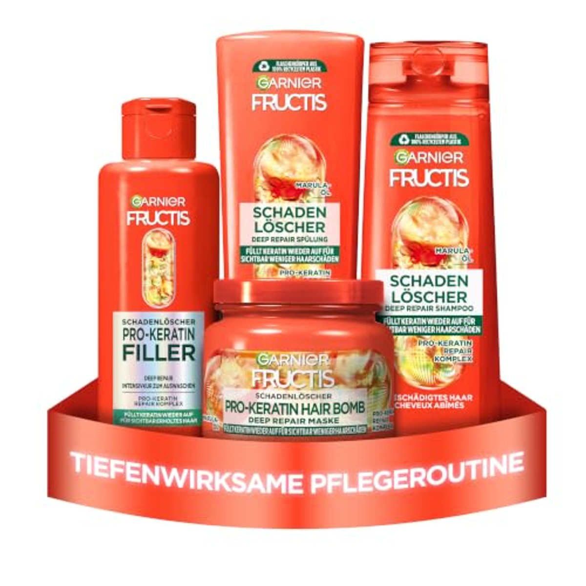 Garnier Fructis Haarverzorgingsset beschadigd haar, 4-delig – Garnier