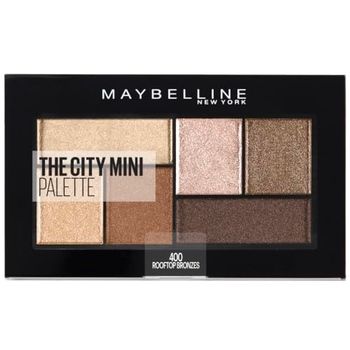Maybelline New York The City Mini Palette 400 Rooftop Brons, 1 stuks (1 x 6 g) – MAYBELLINE