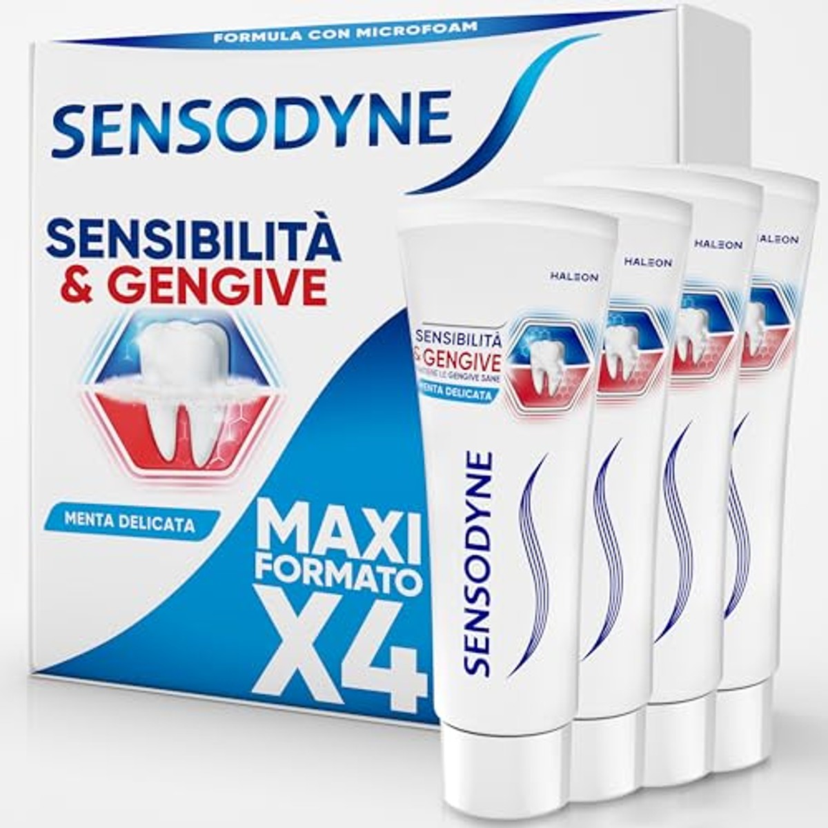 Sensodyne Gevoeligheid & Tandvlees Muntsmaak 4 x 75 ml – Sensodyne