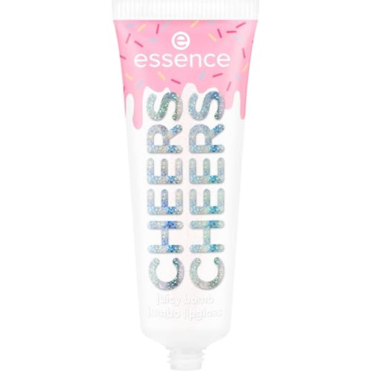 essence SAY IT WITH JUICY CHEERS juicy bomb jumbo lipgloss nr. 02, 30 ml | Onmiddellijk resultaat, lipgloss met een aroma en een dauwy finish – Essence Cosmetics