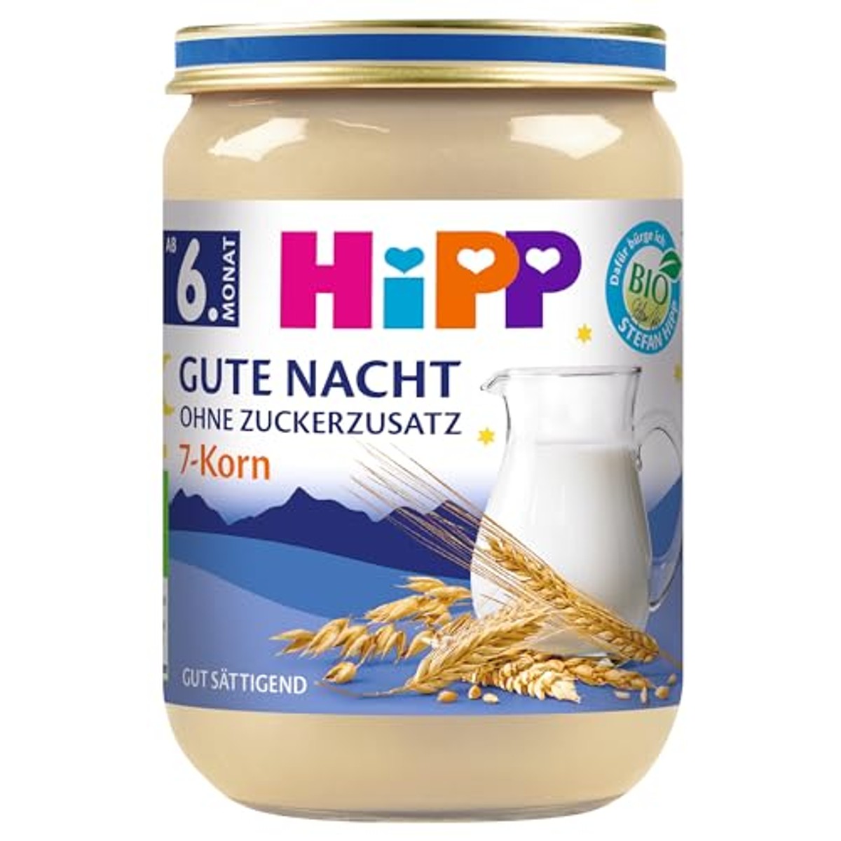 HiPP Goede nacht 7-korrel 6 x 190 g – foto 2