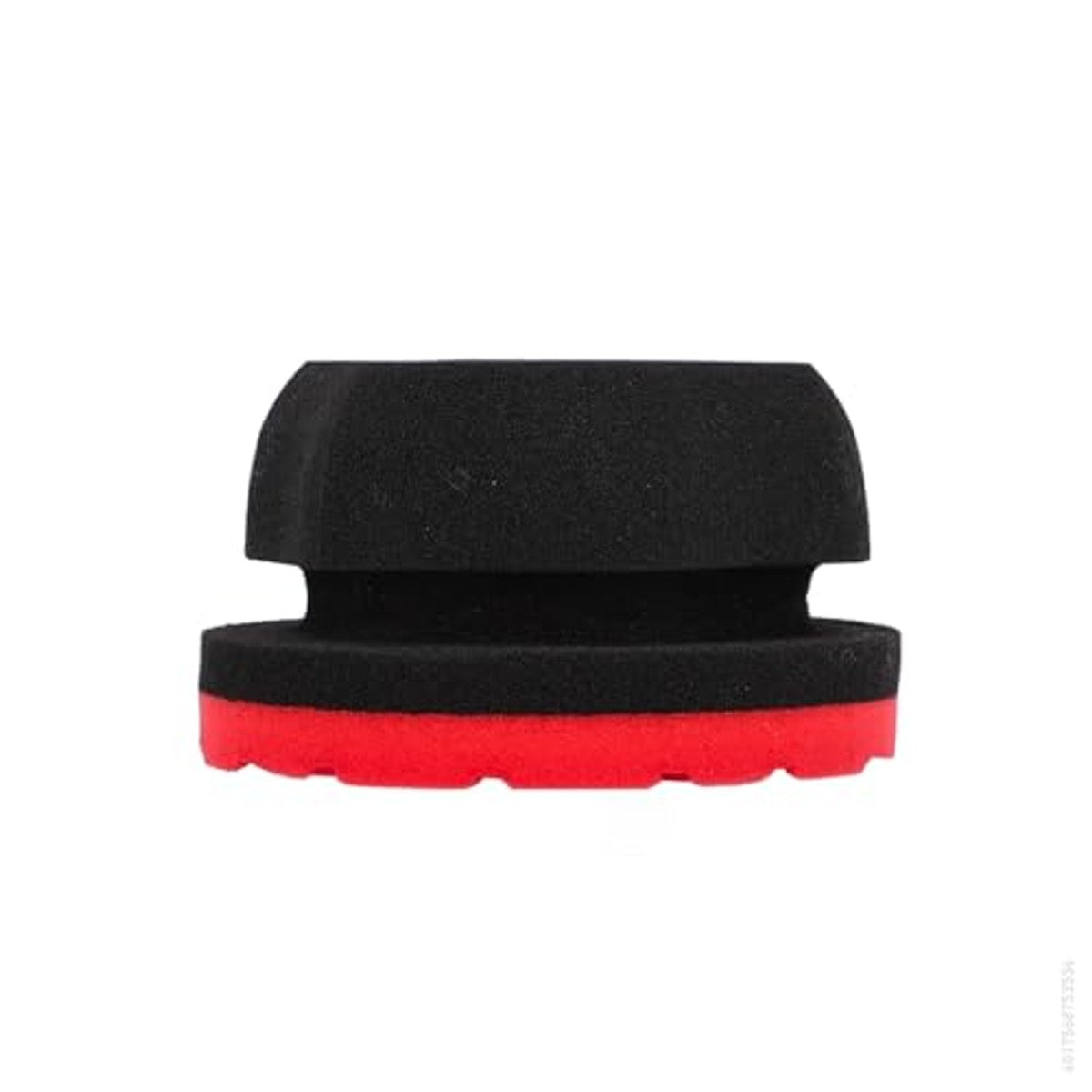 NIGRIN Handpolijstspons rood/zwart 3 x 1 stuk - Voordeelverpakking
